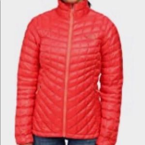 North Face Thermoball Full Zip (Melon Red)